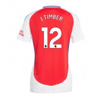 Arsenal Jurrien Timber #12 Replica Home Shirt Ladies 2024-25 Short Sleeve